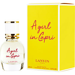 A GIRL IN CAPRI by Lanvin